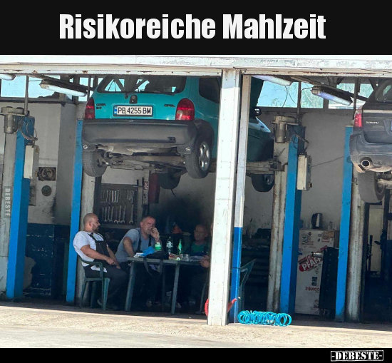 Risikoreiche Mahlzeit.. - Lustige Bilder | DEBESTE.de