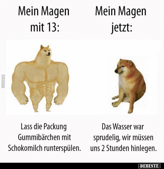 Mein Magen mit 13: Lass die Packung Gummibärchen mit.. - Lustige Bilder | DEBESTE.de