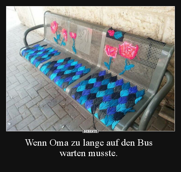 Wenn Oma zu lange auf den Bus warten musste... - Lustige Bilder | DEBESTE.de