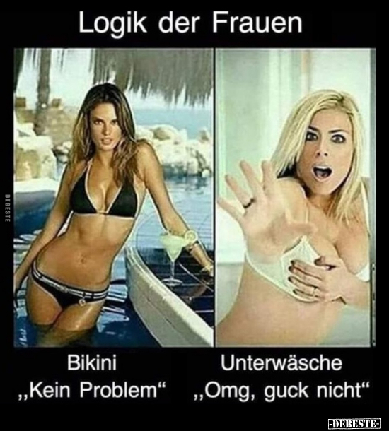 Logik der Frauen.. - Lustige Bilder | DEBESTE.de