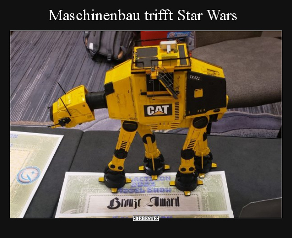 Maschinenbau trifft Star Wars.. - Lustige Bilder | DEBESTE.de