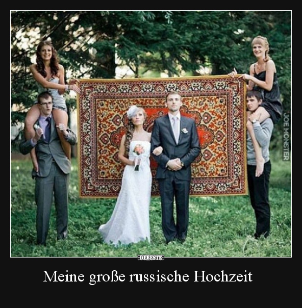 Meine große russische Hochzeit.. - Lustige Bilder | DEBESTE.de
