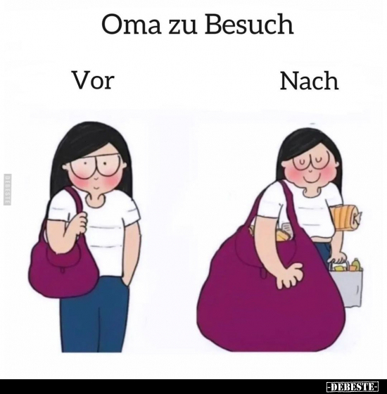 Oma zu Besuch.. - Lustige Bilder | DEBESTE.de