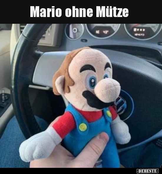 Mario ohne Mütze.. - Lustige Bilder | DEBESTE.de