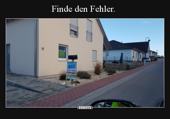 Finde den Fehler... - Lustige Bilder | DEBESTE.de