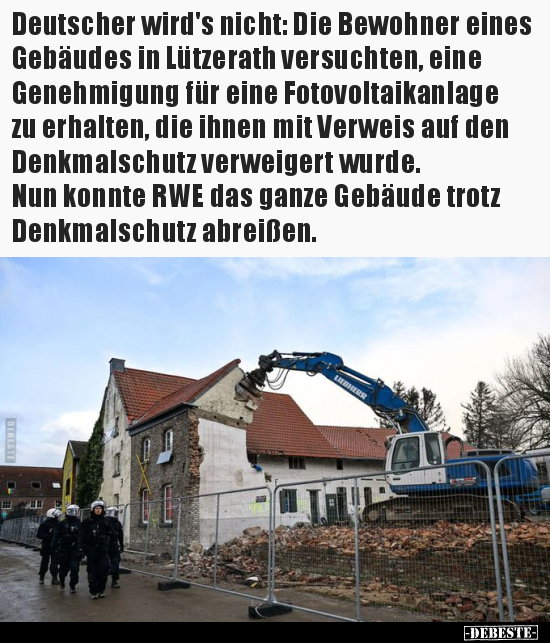 Deutscher wird's nicht: Die Bewohner eines Gebäudes in.. - Lustige Bilder | DEBESTE.de