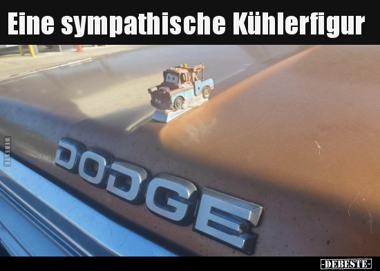 Eine sympathische Kühlerfigur.. - Lustige Bilder | DEBESTE.de