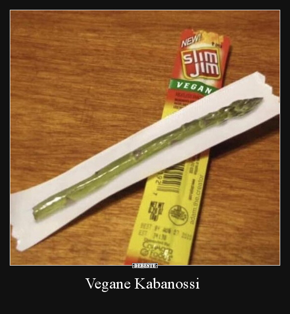 Vegane Kabanossi.. - Lustige Bilder | DEBESTE.de