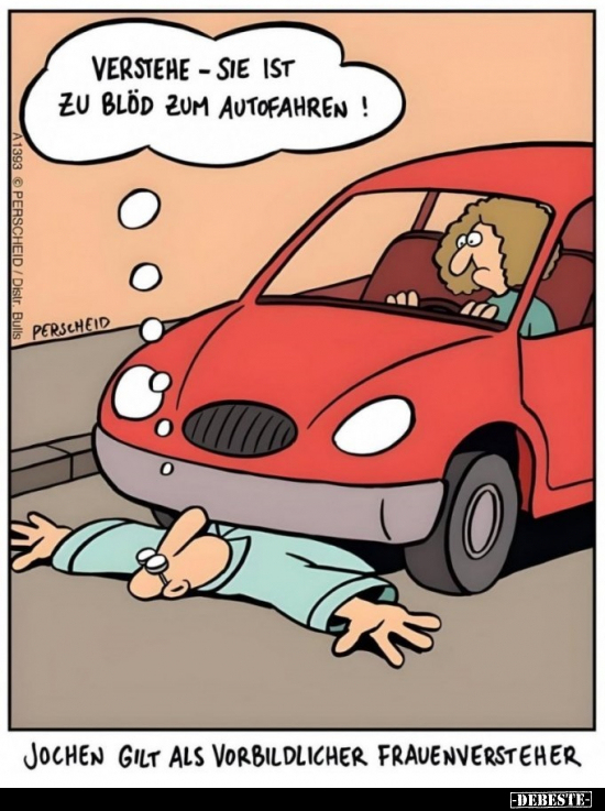 Verstehe - Sie ist zu blöd zum Autofahren!.. - Lustige Bilder | DEBESTE.de