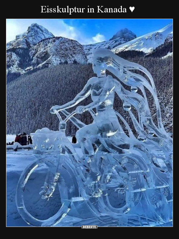 Eisskulptur in Kanada ♥.. - Lustige Bilder | DEBESTE.de