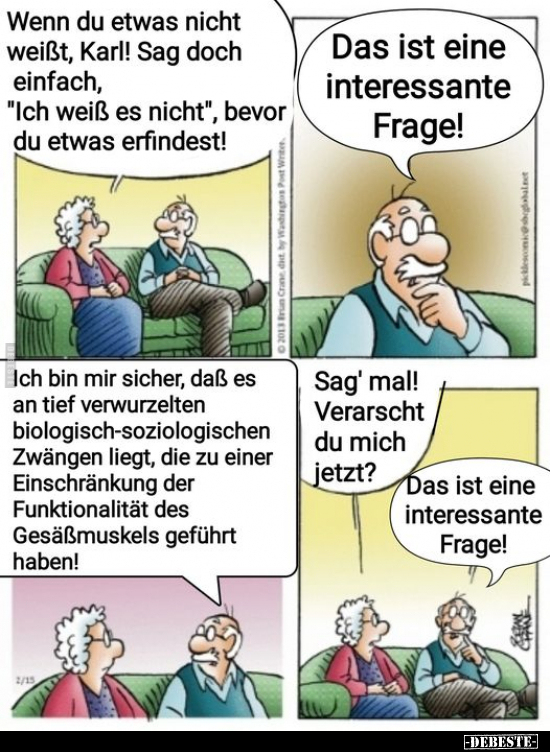 Wenn du etwas nicht weißt, Karl!.. - Lustige Bilder | DEBESTE.de