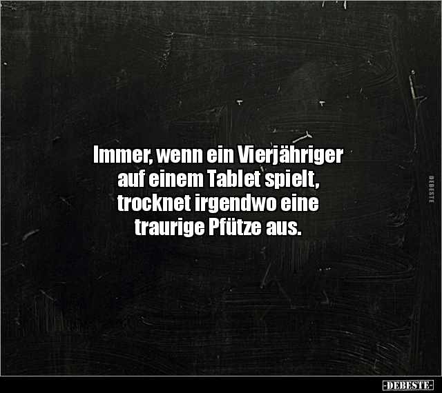 Immer, wenn ein Vierjähriger auf einem Tablet spielt.. - Lustige Bilder | DEBESTE.de