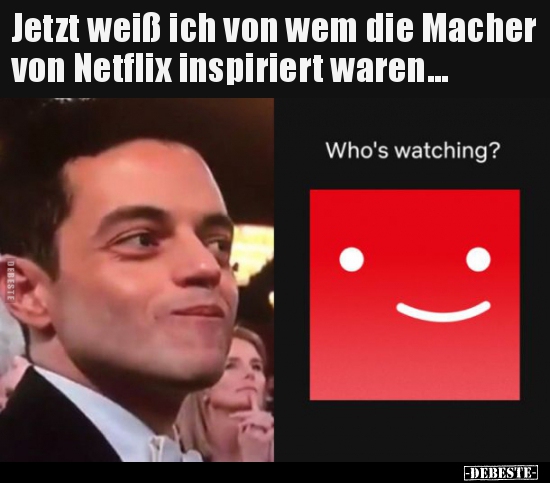 Jetzt weiß ich von wem die Macher von Netflix inspiriert.. - Lustige Bilder | DEBESTE.de