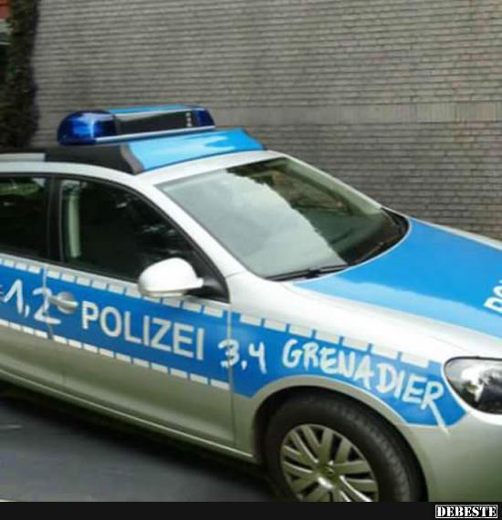 1, 2, Polizei.. - Lustige Bilder | DEBESTE.de