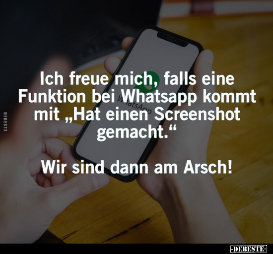 Ich freue mich, falls eine Funktion bei Whatsapp.. - Lustige Bilder | DEBESTE.de