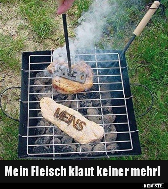 Mein Fleisch klaut keiner mehr!.. - Lustige Bilder | DEBESTE.de