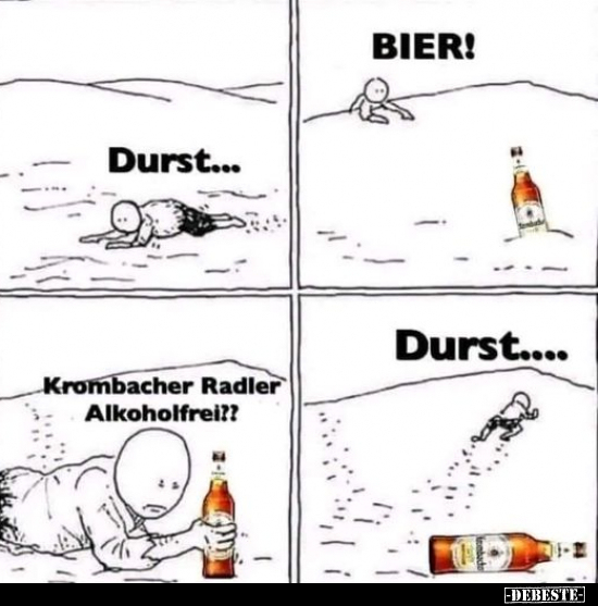 Krombacher Radler Alkoholfrei??.. - Lustige Bilder | DEBESTE.de