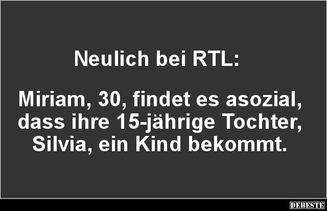 Neulich bei RTL.. - Lustige Bilder | DEBESTE.de