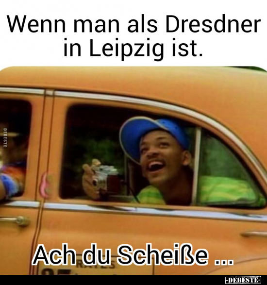 Wenn man als Dresdner in Leipzig ist... - Lustige Bilder | DEBESTE.de