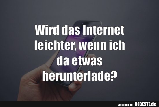 Wird das Internet leichter... - Lustige Bilder | DEBESTE.de