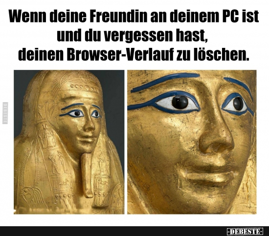 Wenn deine Freundin an deinem PC ist und.. - Lustige Bilder | DEBESTE.de