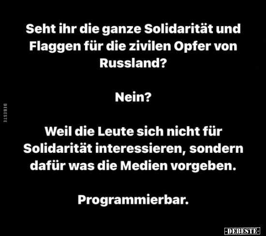 Seht ihr die ganze Solidarität und Flaggen für.. - Lustige Bilder | DEBESTE.de
