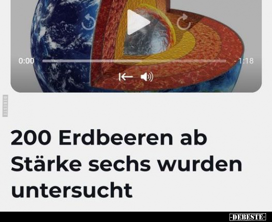 200 Erdbeeren ab Stärke sechs wurden untersucht... - Lustige Bilder | DEBESTE.de