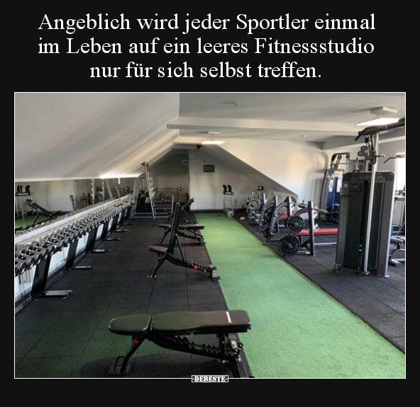 Angeblich wird jeder Sportler einmal im Leben auf ein.. - Lustige Bilder | DEBESTE.de
