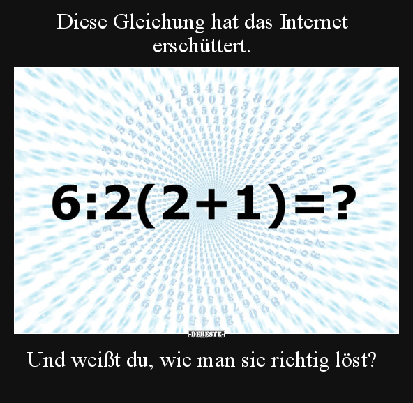 Diese Gleichung hat das Internet erschüttert.. - Lustige Bilder | DEBESTE.de