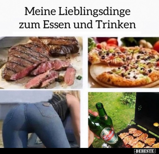 Meine Lieblingsdinge zum Essen und Trinken.. - Lustige Bilder | DEBESTE.de