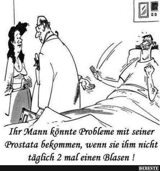 Ihr Mann könnte Probleme mit seiner Prostata bekommen.. - Lustige Bilder | DEBESTE.de