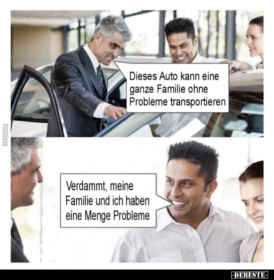 Dieses Auto kann eine ganze Familie ohne Probleme.. - Lustige Bilder | DEBESTE.de