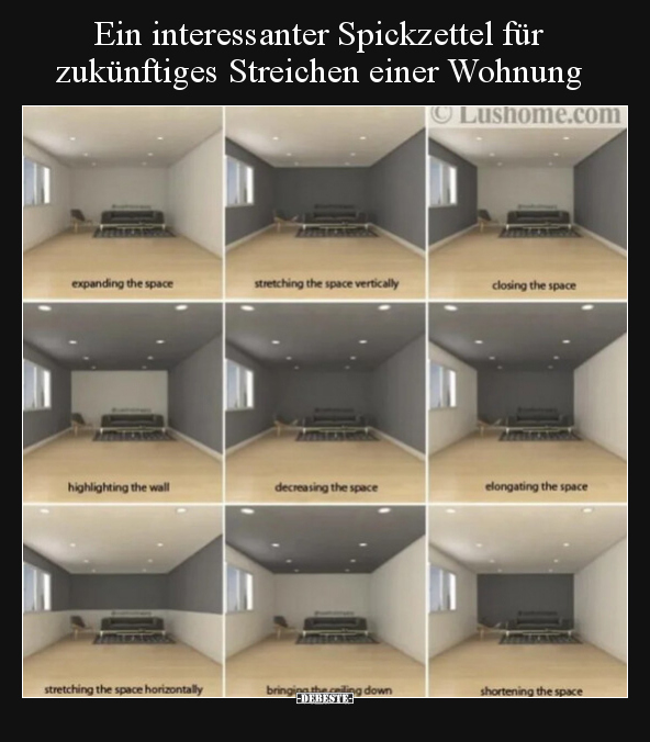 Ein interessanter Spickzettel für zukünftiges Streichen.. - Lustige Bilder | DEBESTE.de