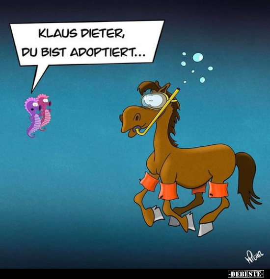Klaus Dieter, du bist adoptiert... - Lustige Bilder | DEBESTE.de