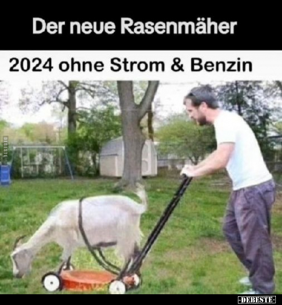 Der neue Rasenmäher.. - Lustige Bilder | DEBESTE.de