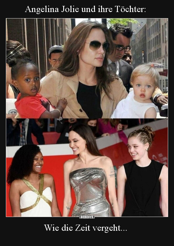 Angelina Jolie und ihre Töchter.. - Lustige Bilder | DEBESTE.de