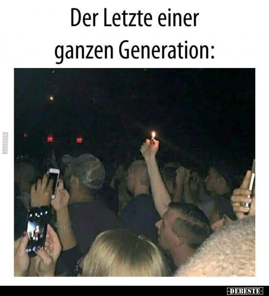 Der Letzte einer ganzen Generation.. - Lustige Bilder | DEBESTE.de