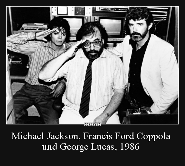 Michael Jackson, Francis Ford Coppola und George Lucas.. - Lustige Bilder | DEBESTE.de