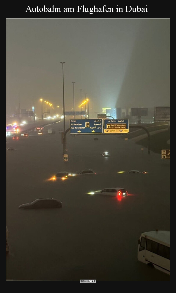 Autobahn am Flughafen in Dubai.. - Lustige Bilder | DEBESTE.de