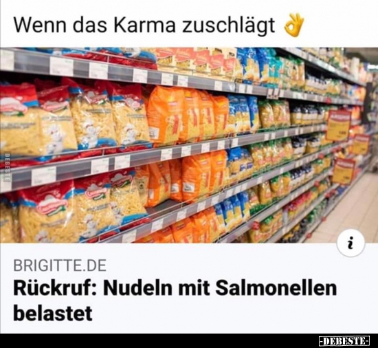 Wenn das Karma zuschlägt.. - Lustige Bilder | DEBESTE.de