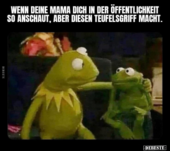 Wenn deine Mama dich in der Öffentlichkeit so anschaut.. - Lustige Bilder | DEBESTE.de