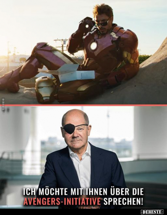Ich möchte mit Ihnen über die Avengers-Initiative.. - Lustige Bilder | DEBESTE.de