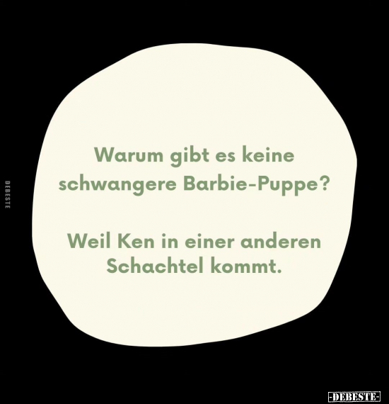 Warum gibt es keine schwangere Barbie-Puppe? .. - Lustige Bilder | DEBESTE.de