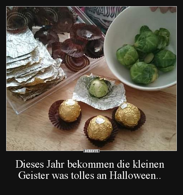 Dieses Jahr bekommen die kleinen Geister was tolles an Halloween.. - Lustige Bilder | DEBESTE.de