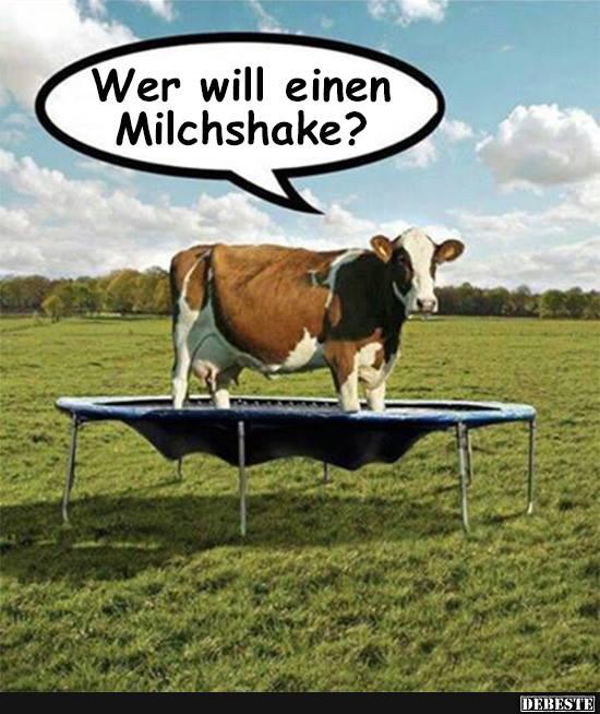Wer will einen Milchshake? - Lustige Bilder | DEBESTE.de