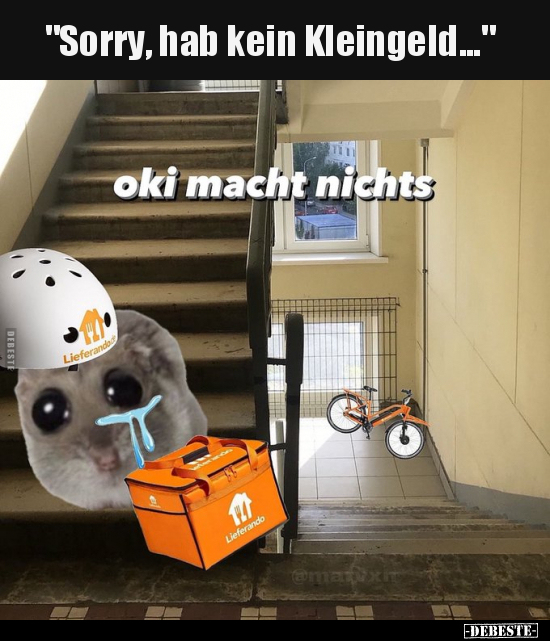 "Sorry, hab kein Kleingeld..." - Lustige Bilder | DEBESTE.de