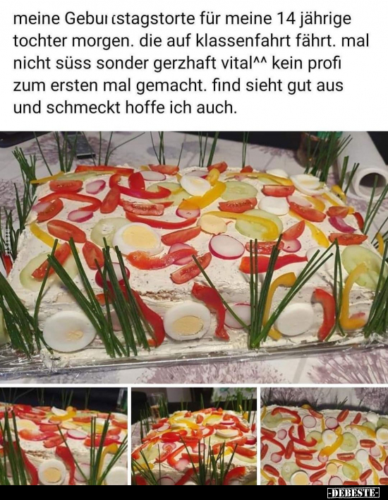 Meine Geburtstagstorte für meine 14 jährige Tochter morgen.. - Lustige Bilder | DEBESTE.de