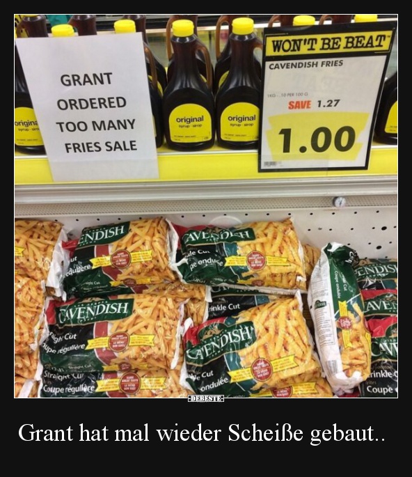 Grant hat mal wieder.. - Lustige Bilder | DEBESTE.de
