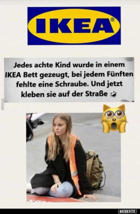 Jedes achte Kind wurde in einem IKEA Bett gezeugt, bei.. - Lustige Bilder | DEBESTE.de