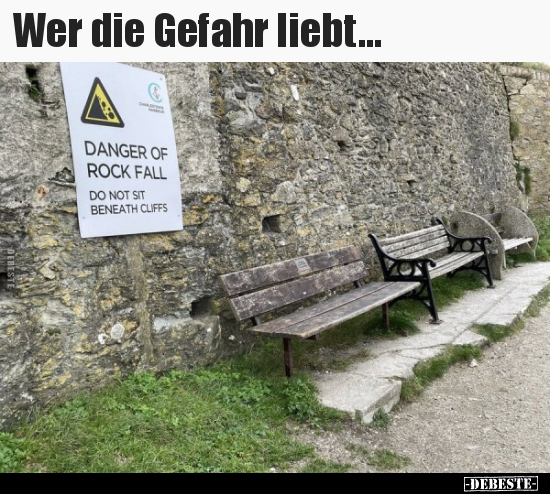 Wer die Gefahr liebt... - Lustige Bilder | DEBESTE.de